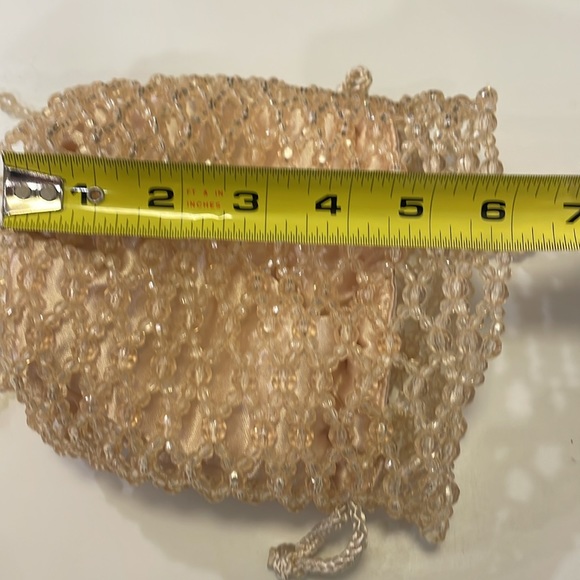 Beaded bucket style evening bag. O/S - Picture 9 of 12